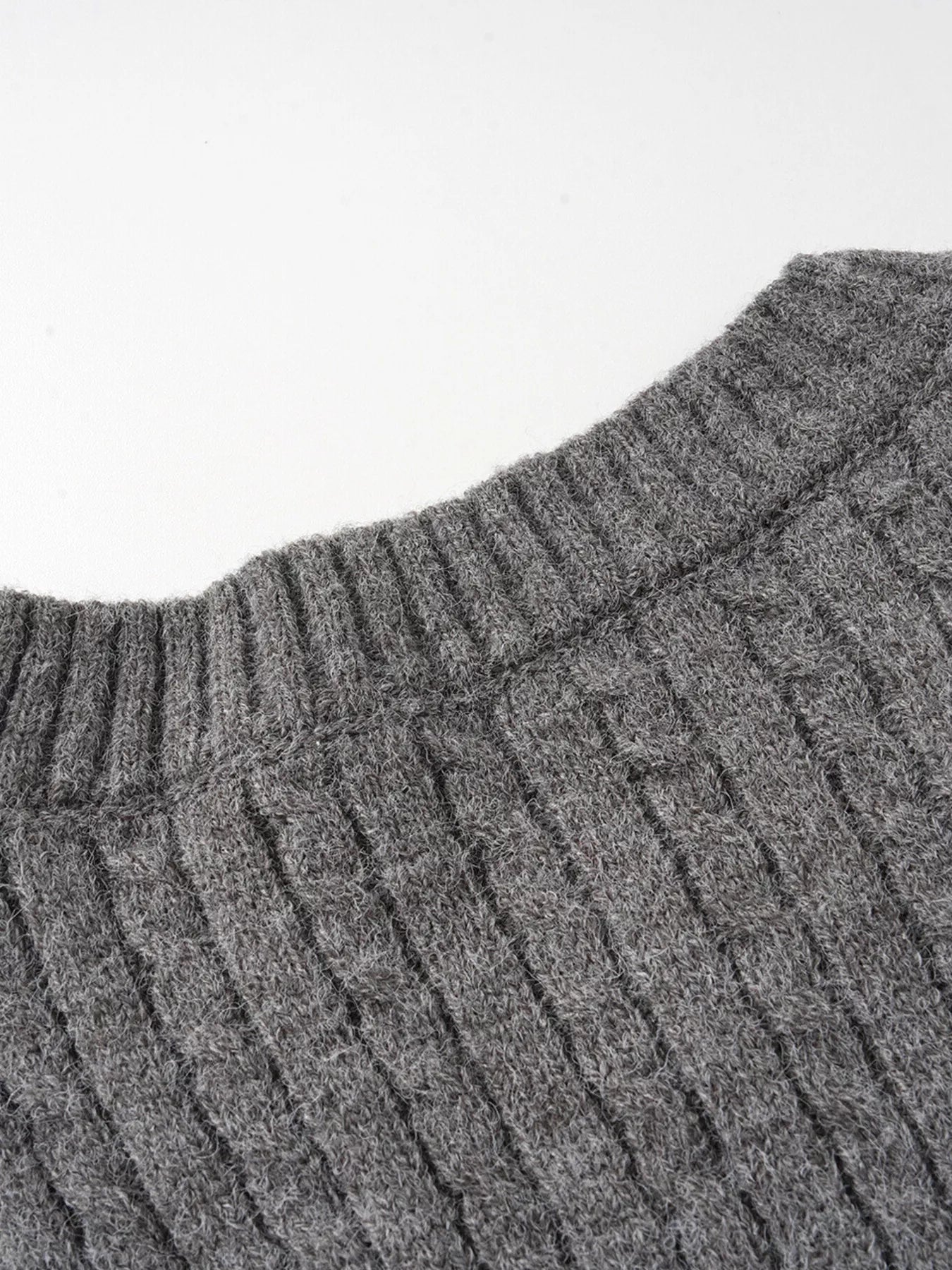 Men's Ribbed Short Sleeve Knit Top