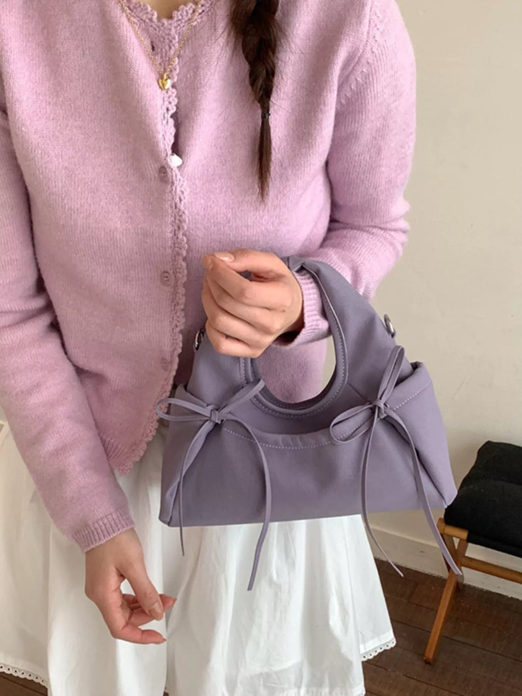 Bow Detail Crossbody Bag