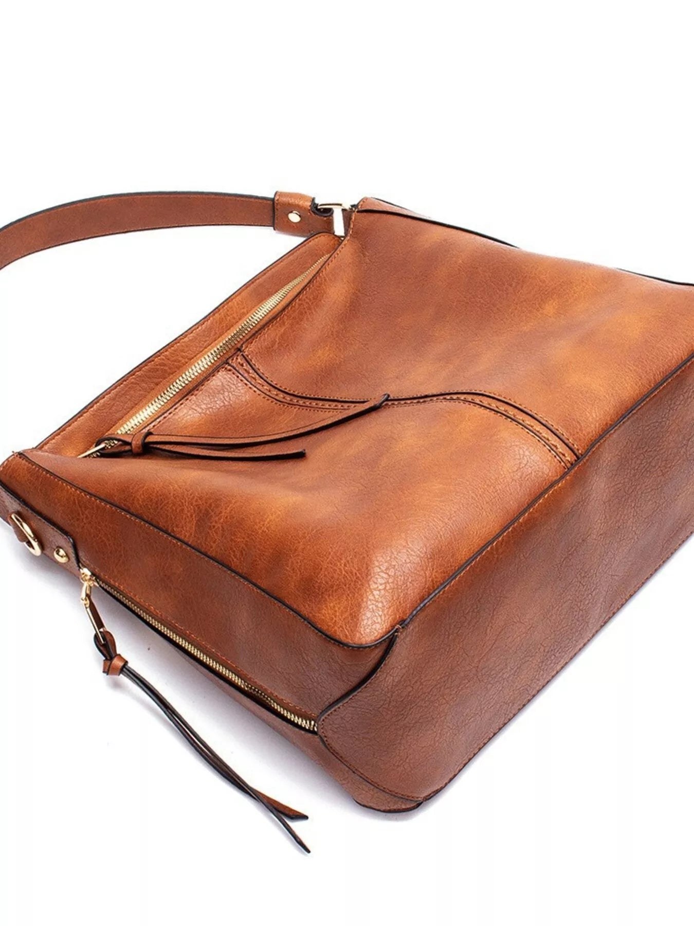 Classic PU Leather Tote Bag
