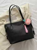 Woven Pattern Tote Bag
