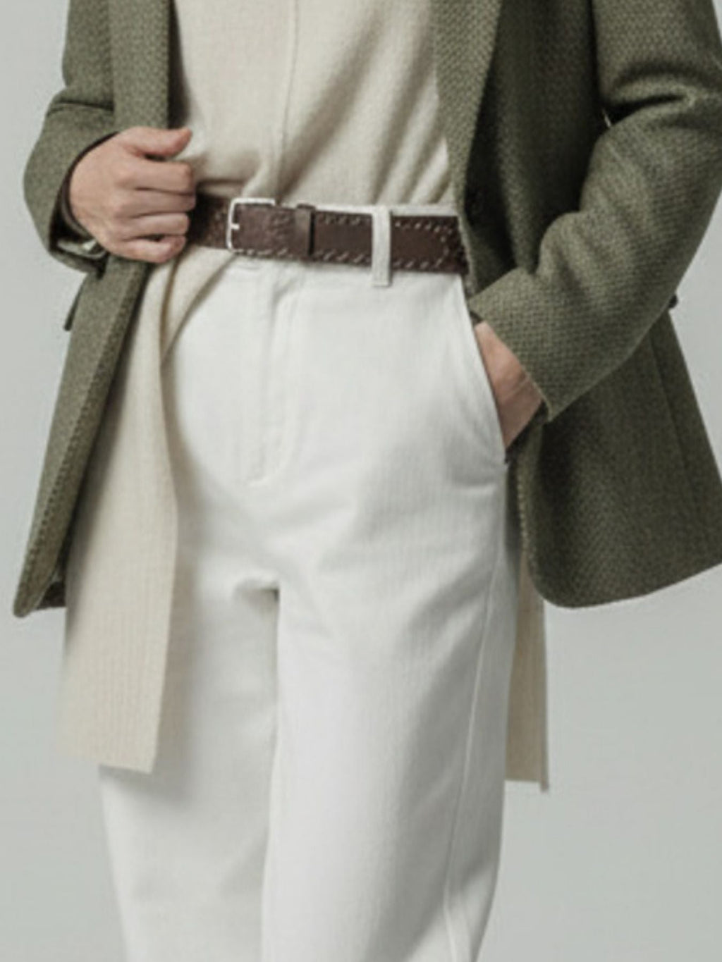 Braided Skinny Belt