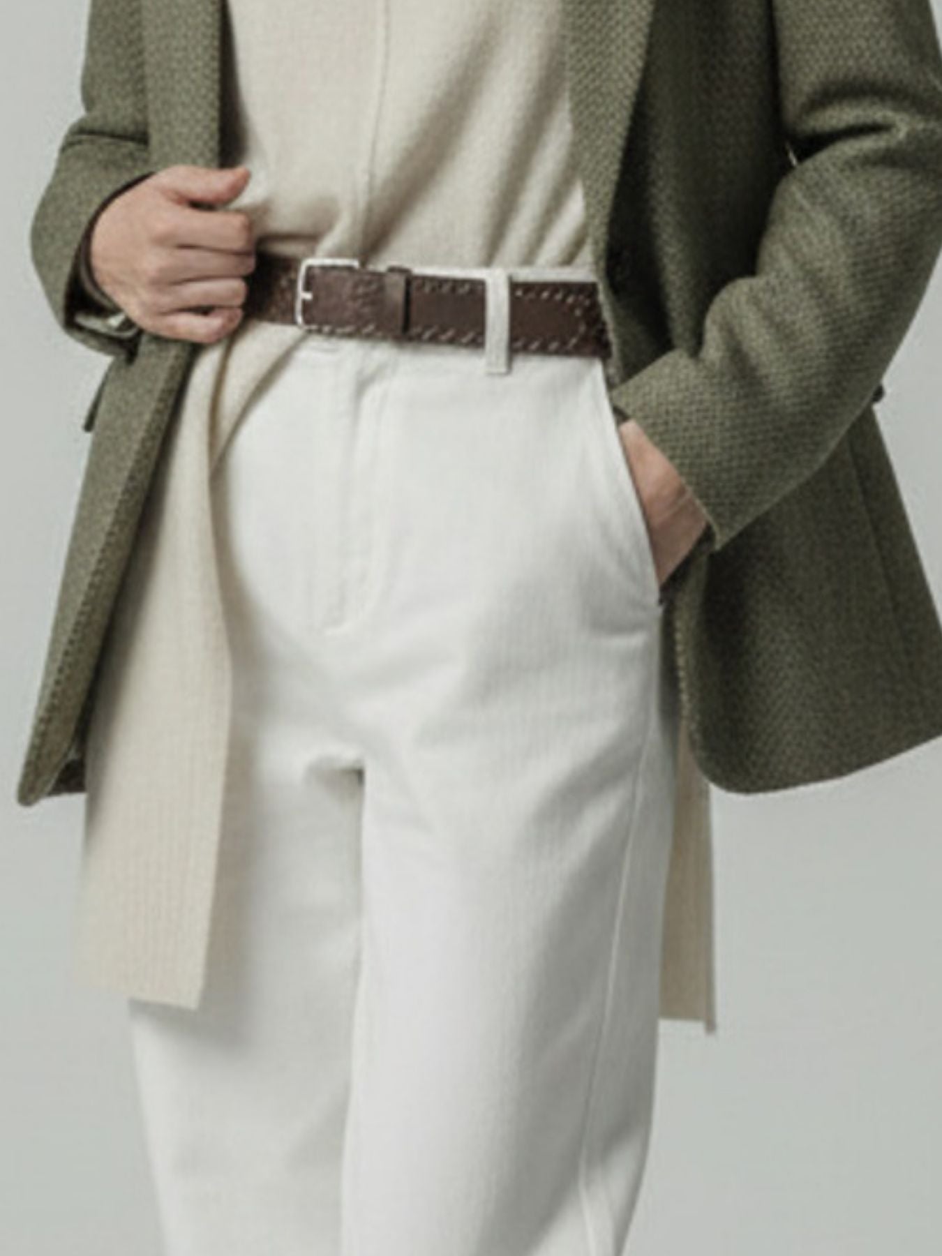 Braided Skinny Belt