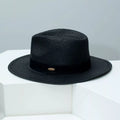 Straw Boater Hat with Ribbon