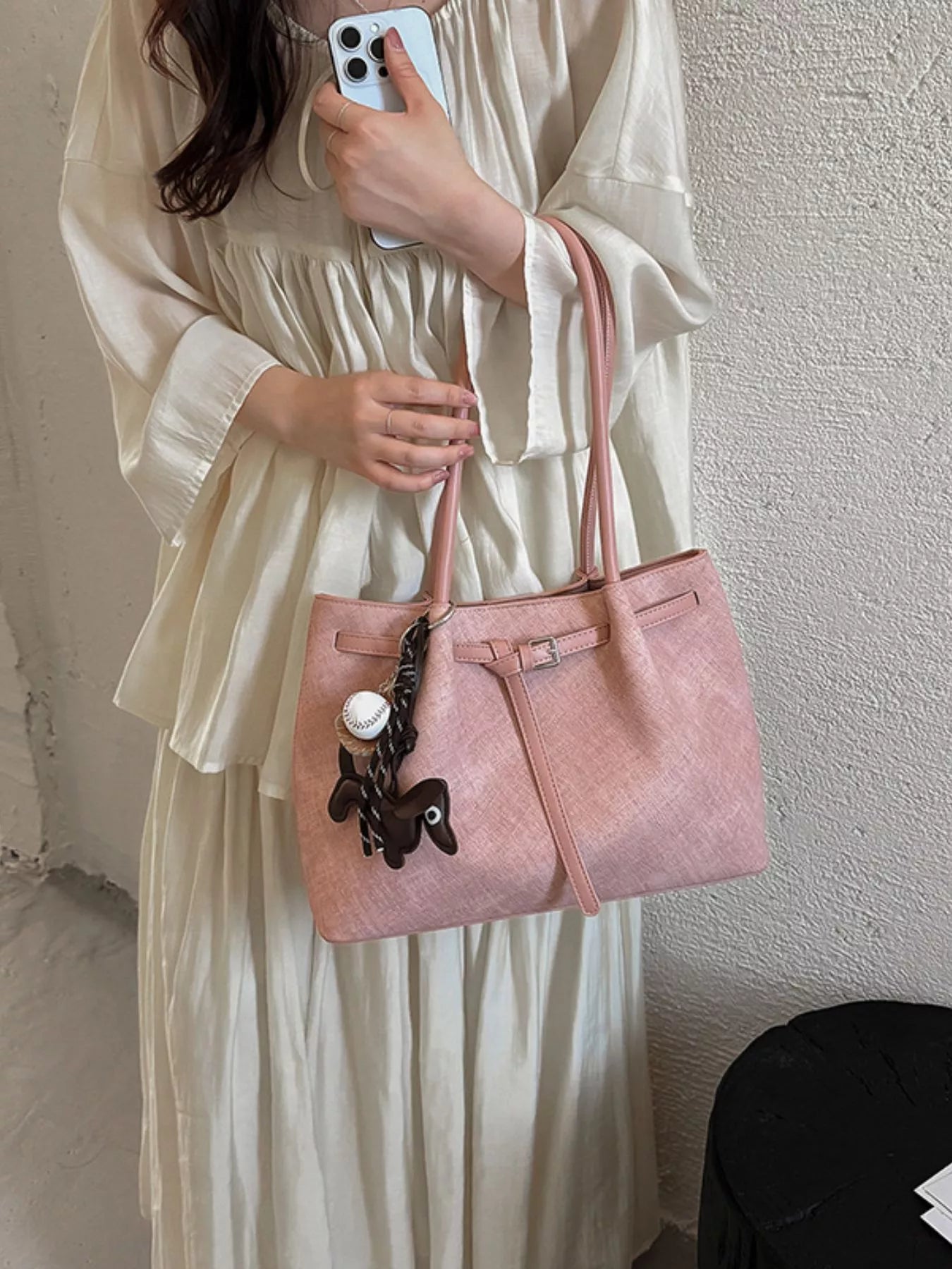 PU Leather Shoulder Bag