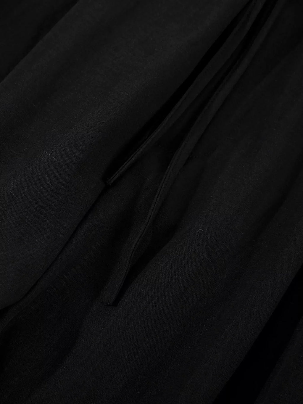 Men's Wide-Leg Drawstring Pants