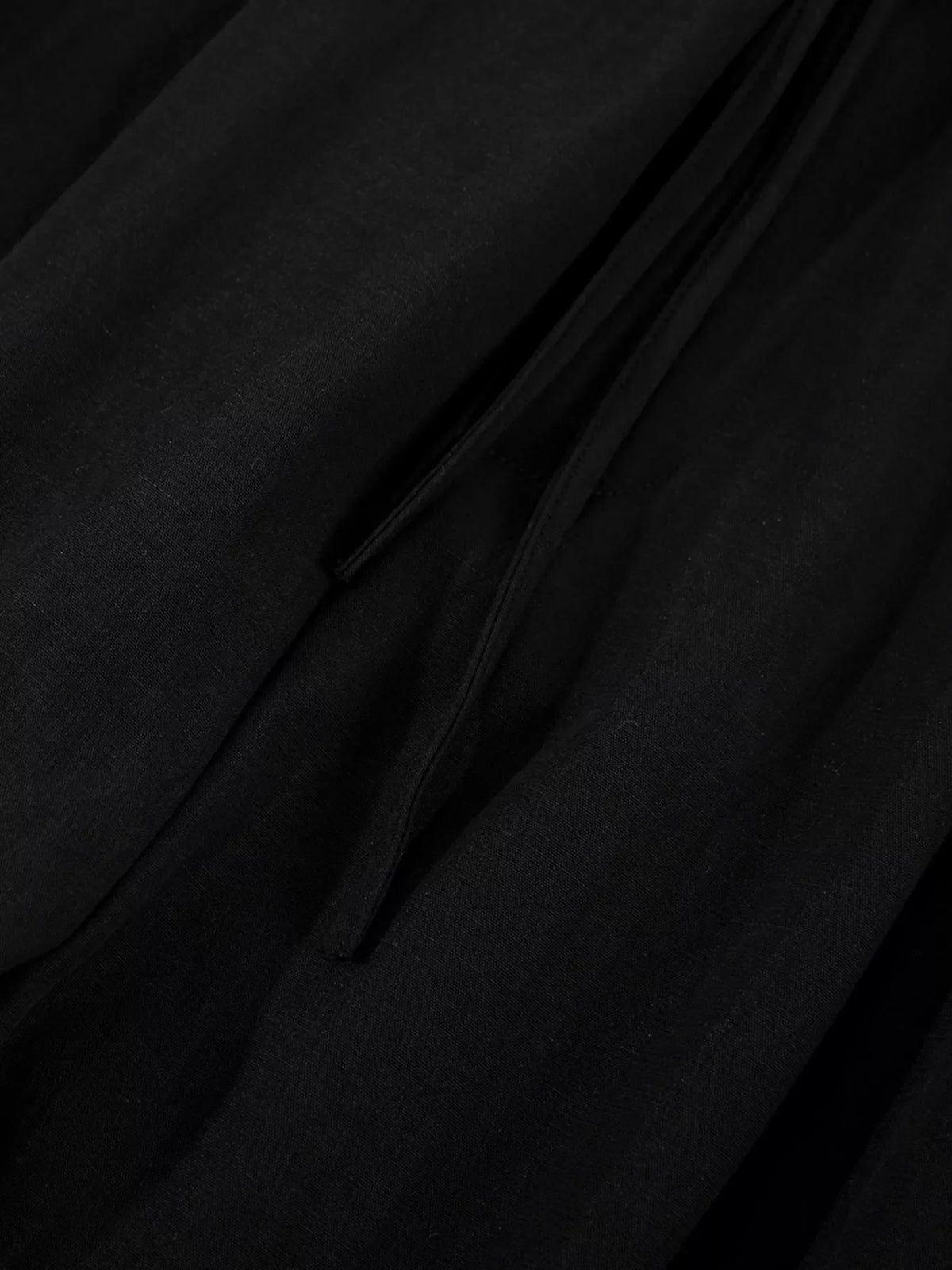 Men's Wide-Leg Drawstring Pants