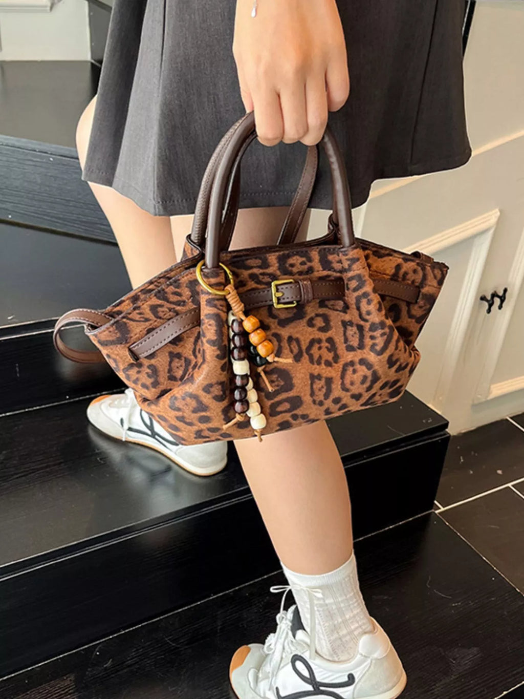 Buckle Decor Tote Bag