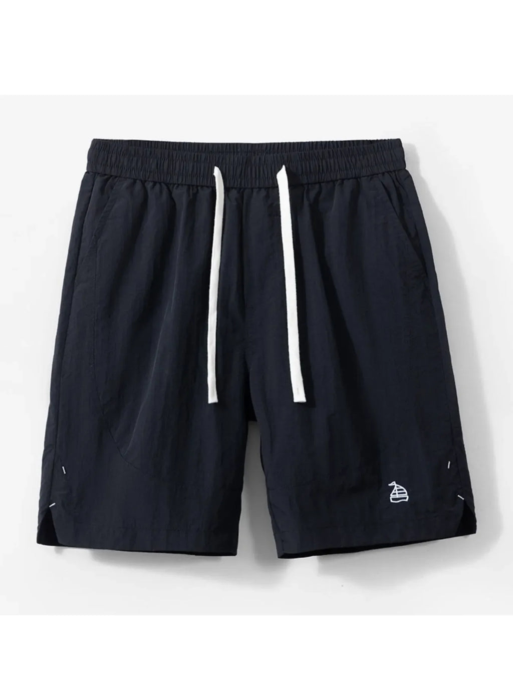 Men's Plus Size Drawstring Pocketed Shorts