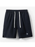Men's Plus Size Drawstring Pocketed Shorts