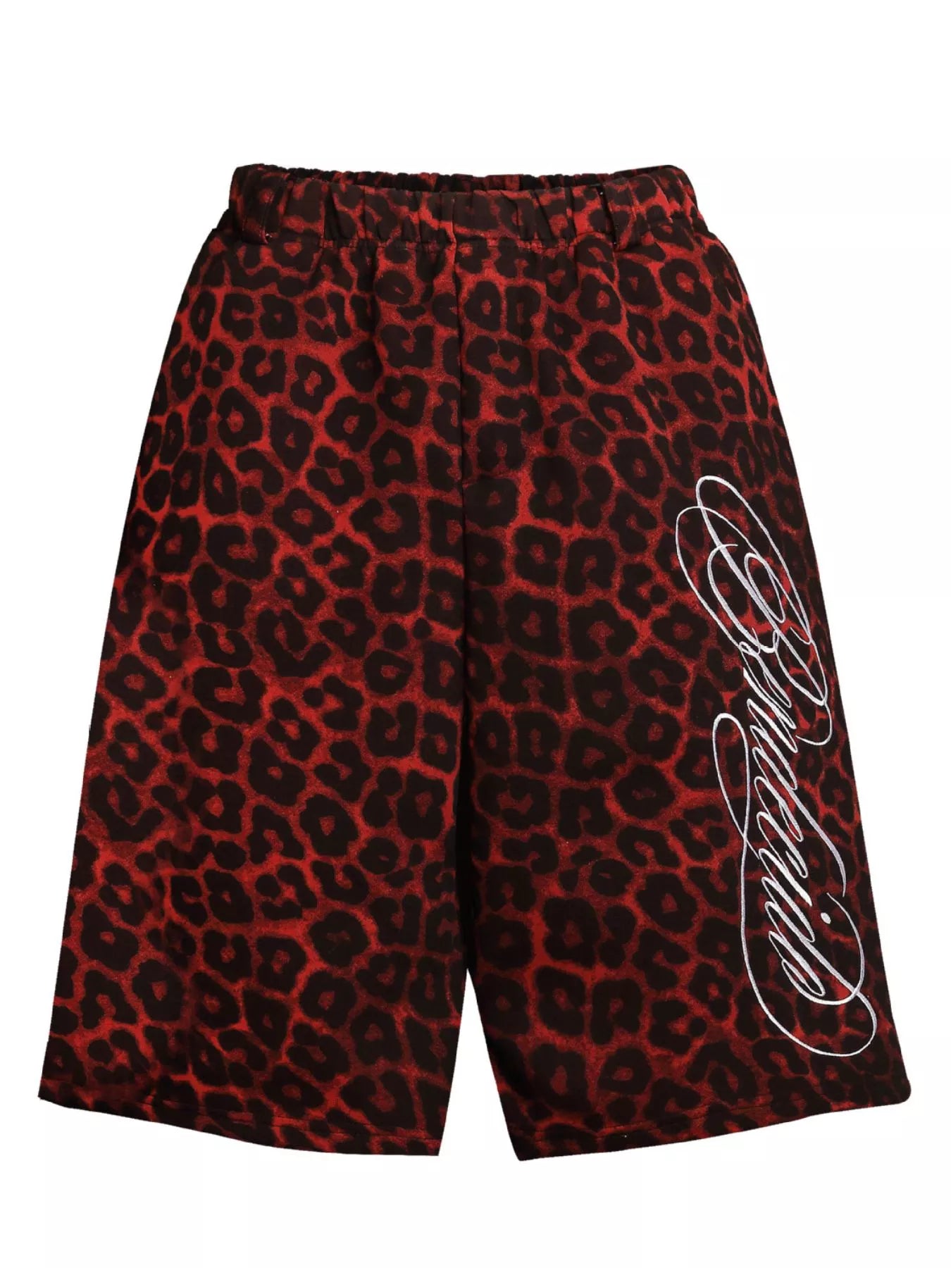 Men's Leopard Print Casual Capris