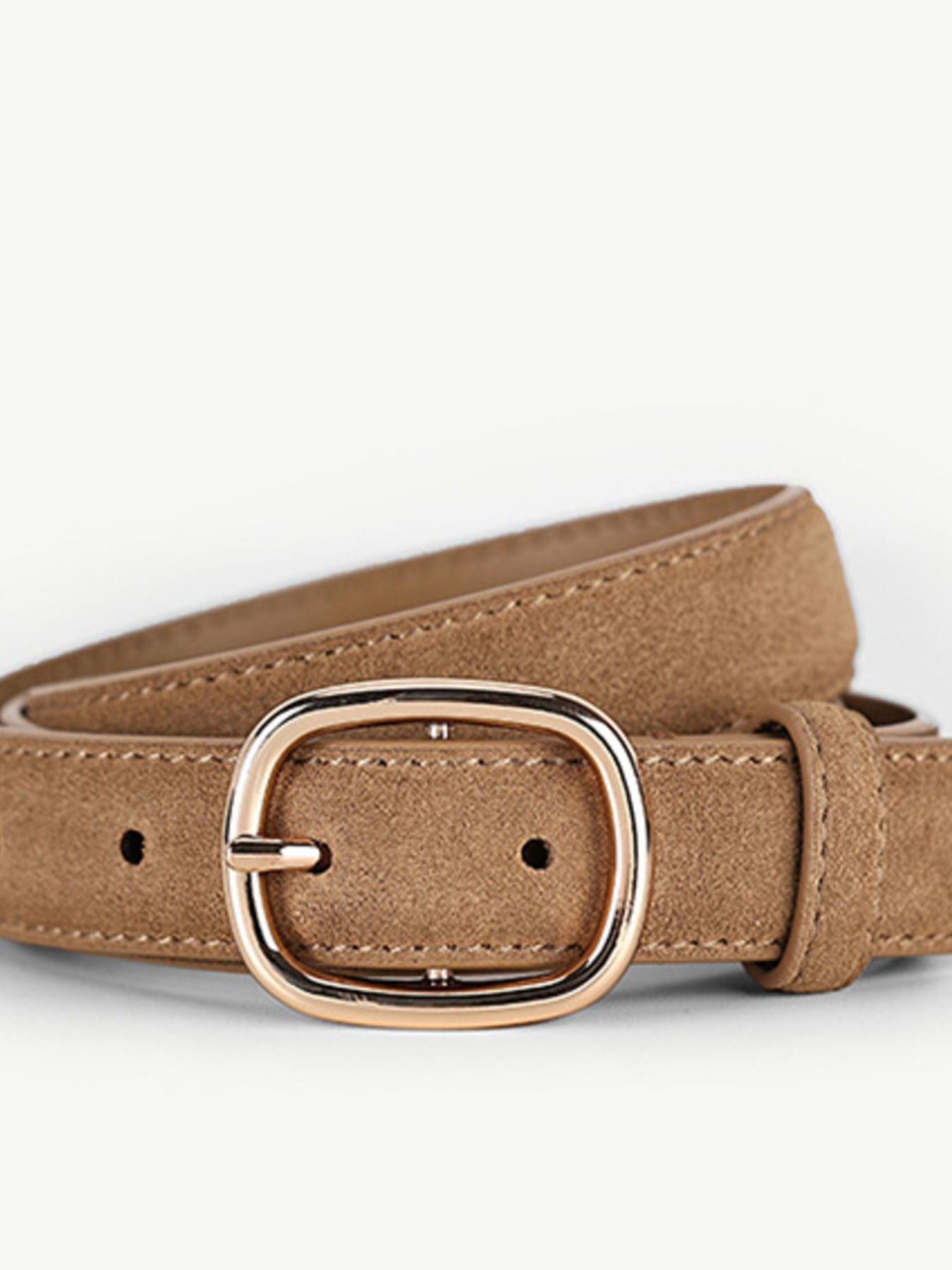 Golden Buckle Adjustable Fit Belt