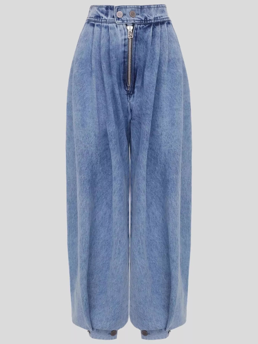 Full Size High-Waisted Balloon Leg Jeans Plus Size