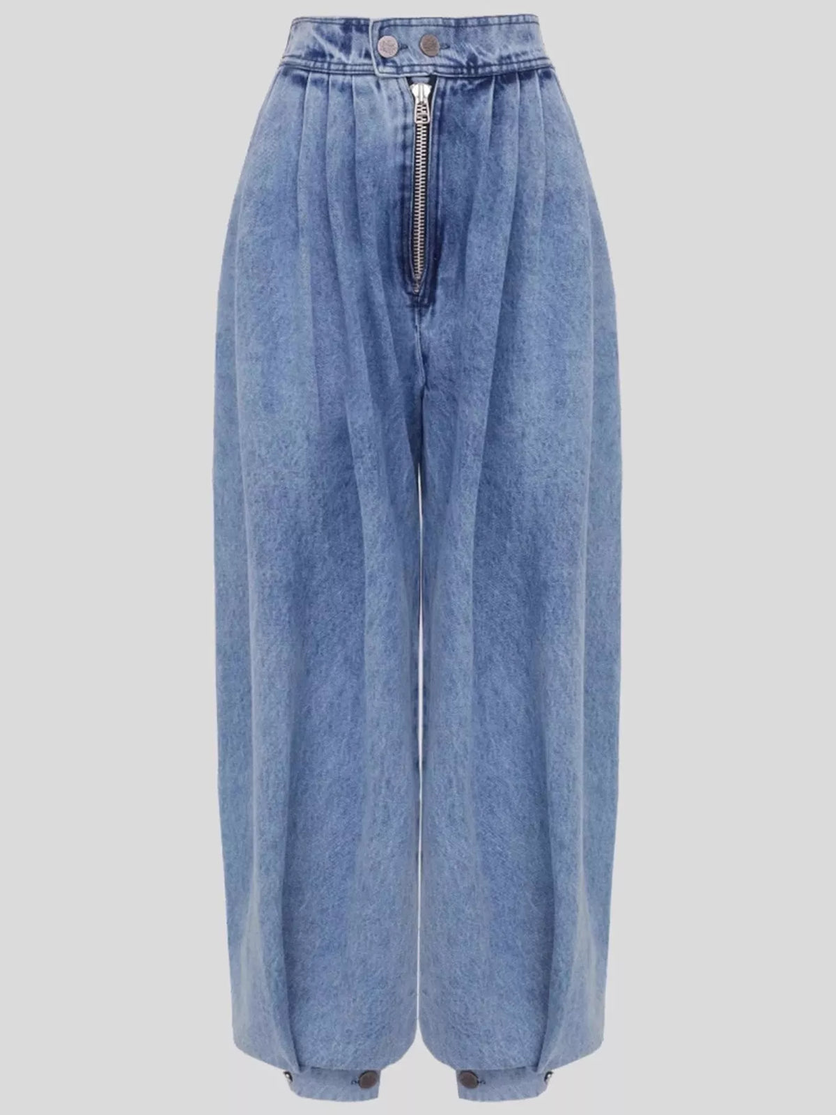 Full Size High-Waisted Balloon Leg Jeans Plus Size