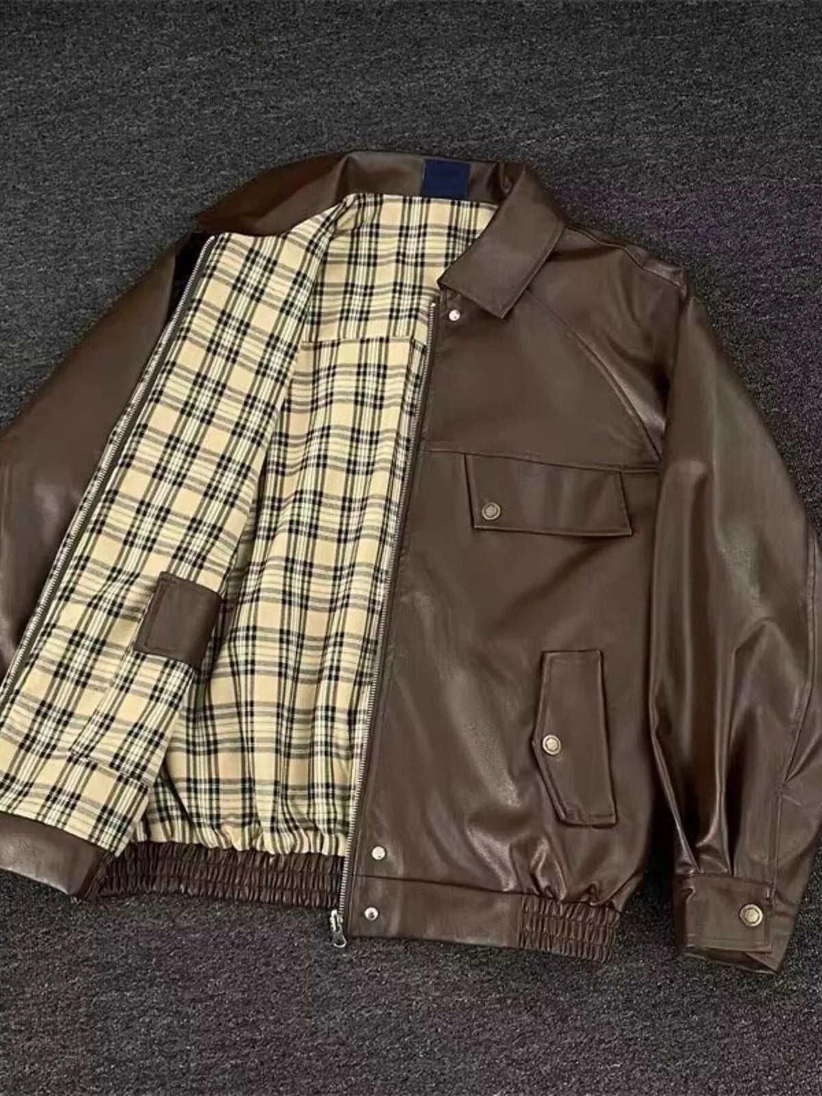 Men's Reversible Zip Up Jacket