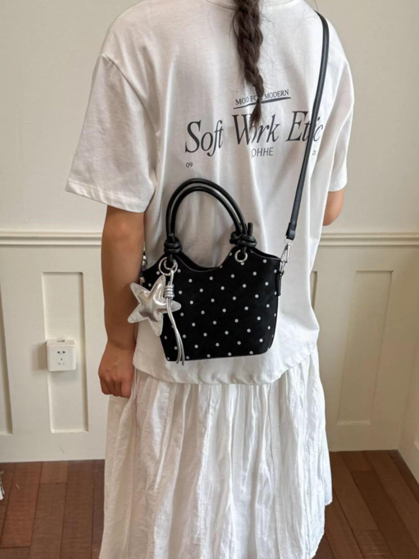 Polka Dot Crossbody Bag
