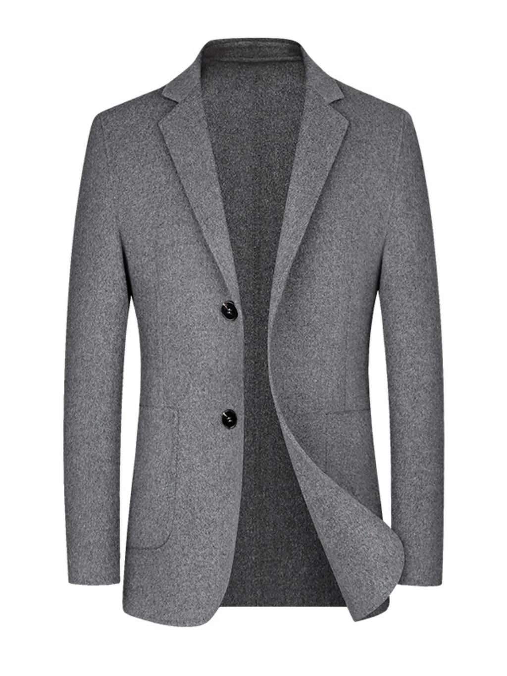 Men's Full Size Classic Fit Button Up Blazer Plus Size