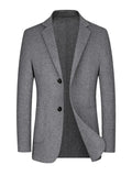 Men's Full Size Classic Fit Button Up Blazer Plus Size