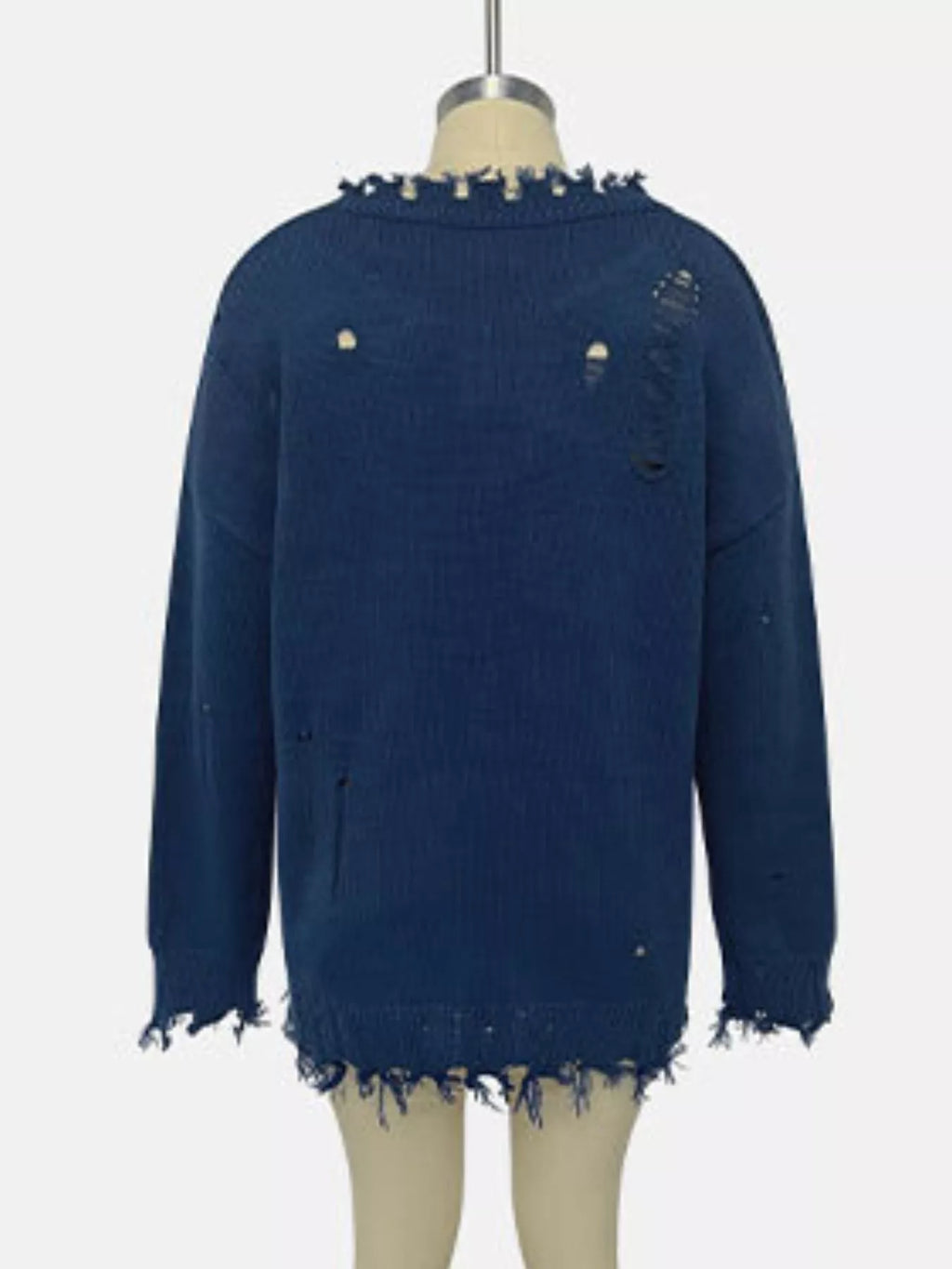 Distressed American Flag Graphic Sweater