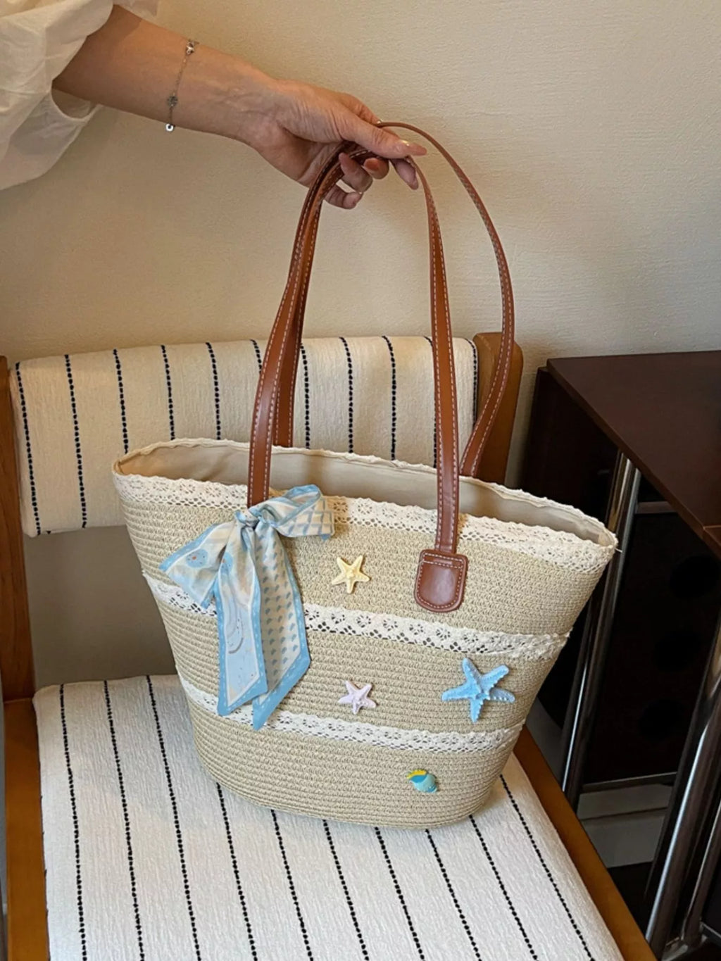 Straw Woven Shoulder Bag