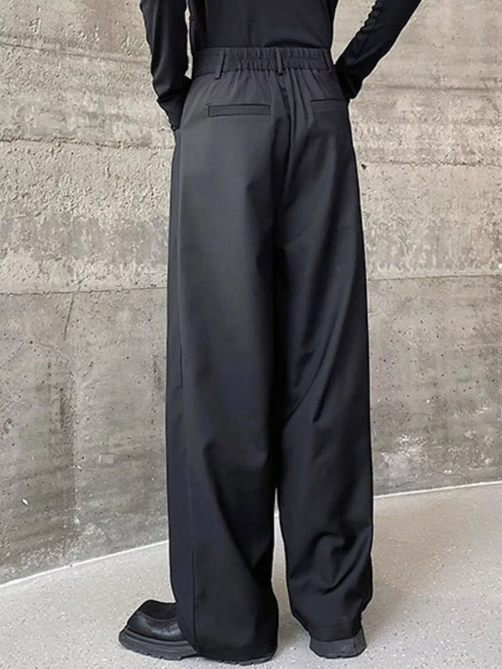 Men's Wide Leg Dress Pants