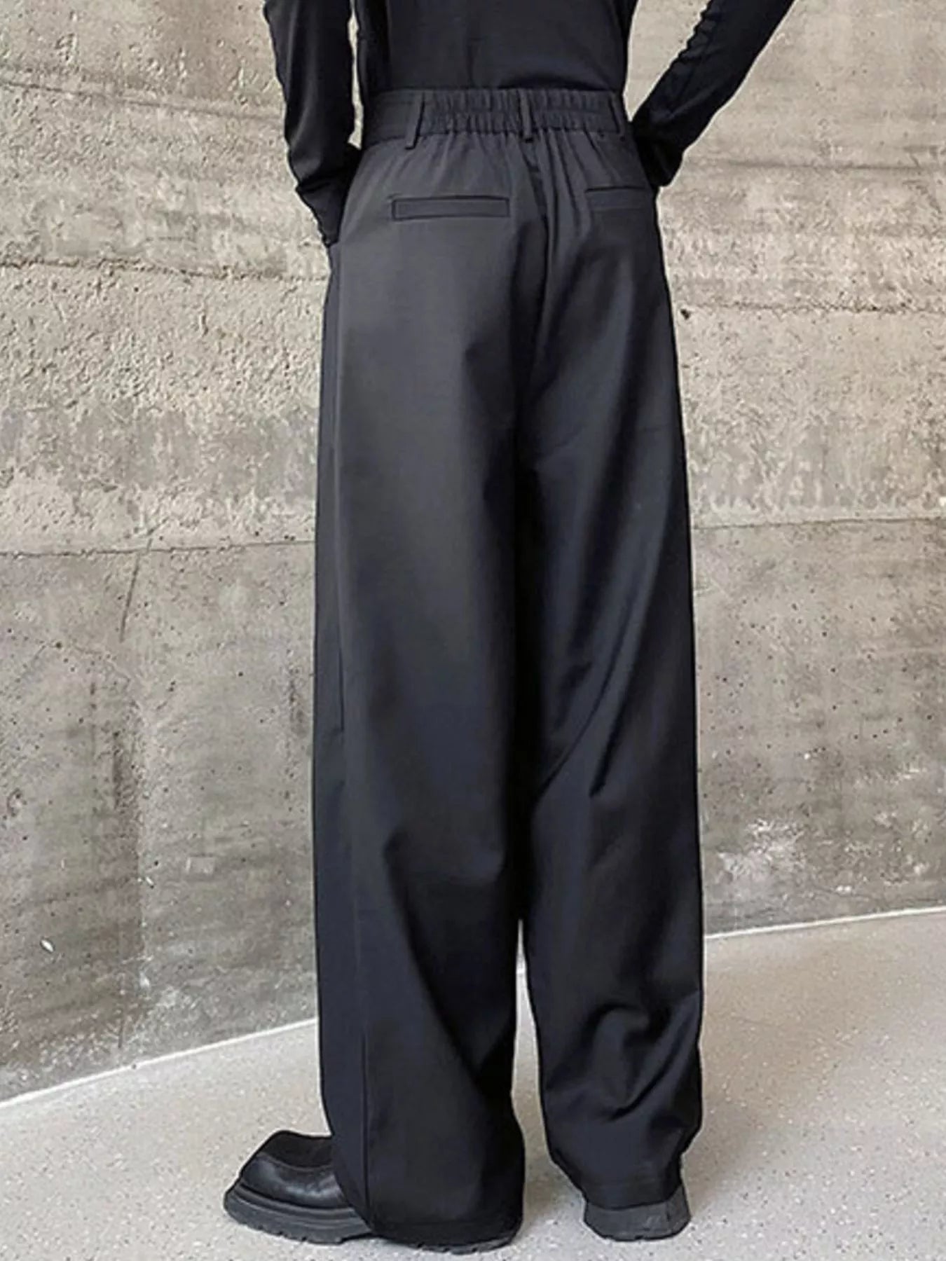Men's Wide Leg Dress Pants