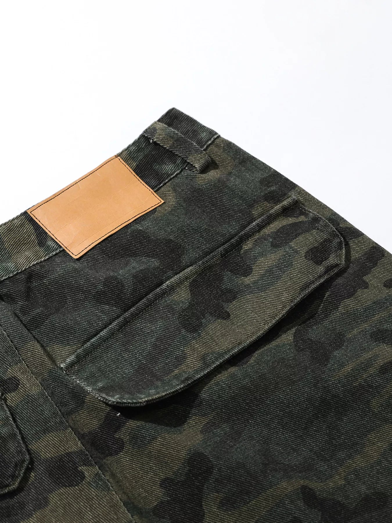 Men's Camouflage Cargo Capris