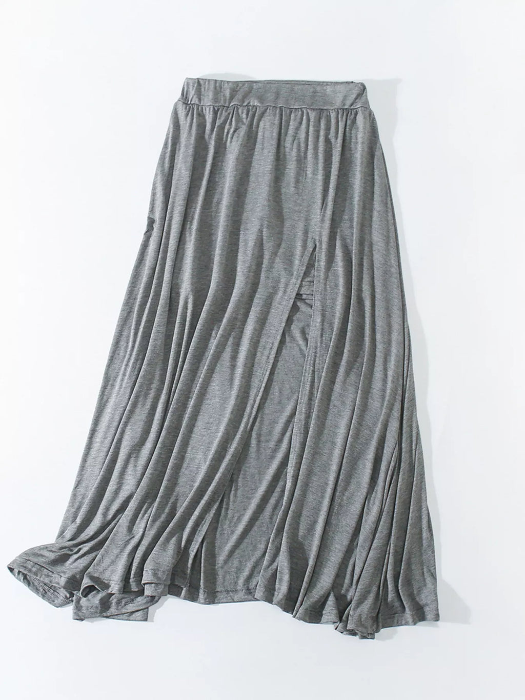 A-Line Slit Maxi Skirt