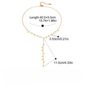 18K gold layered necklace