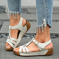 Open Toe Wedge Sandals