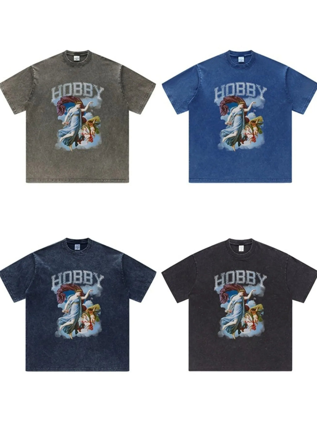Graphic Round Neck Short Sleeve T-Shirt