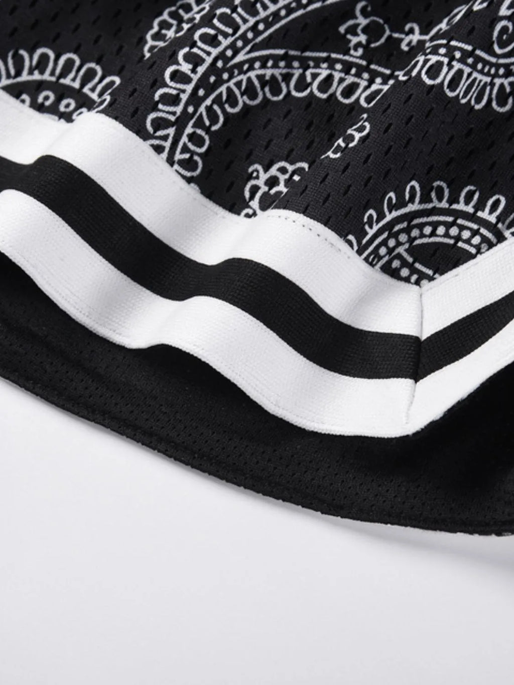 Men's Drawstring Printed Shorts