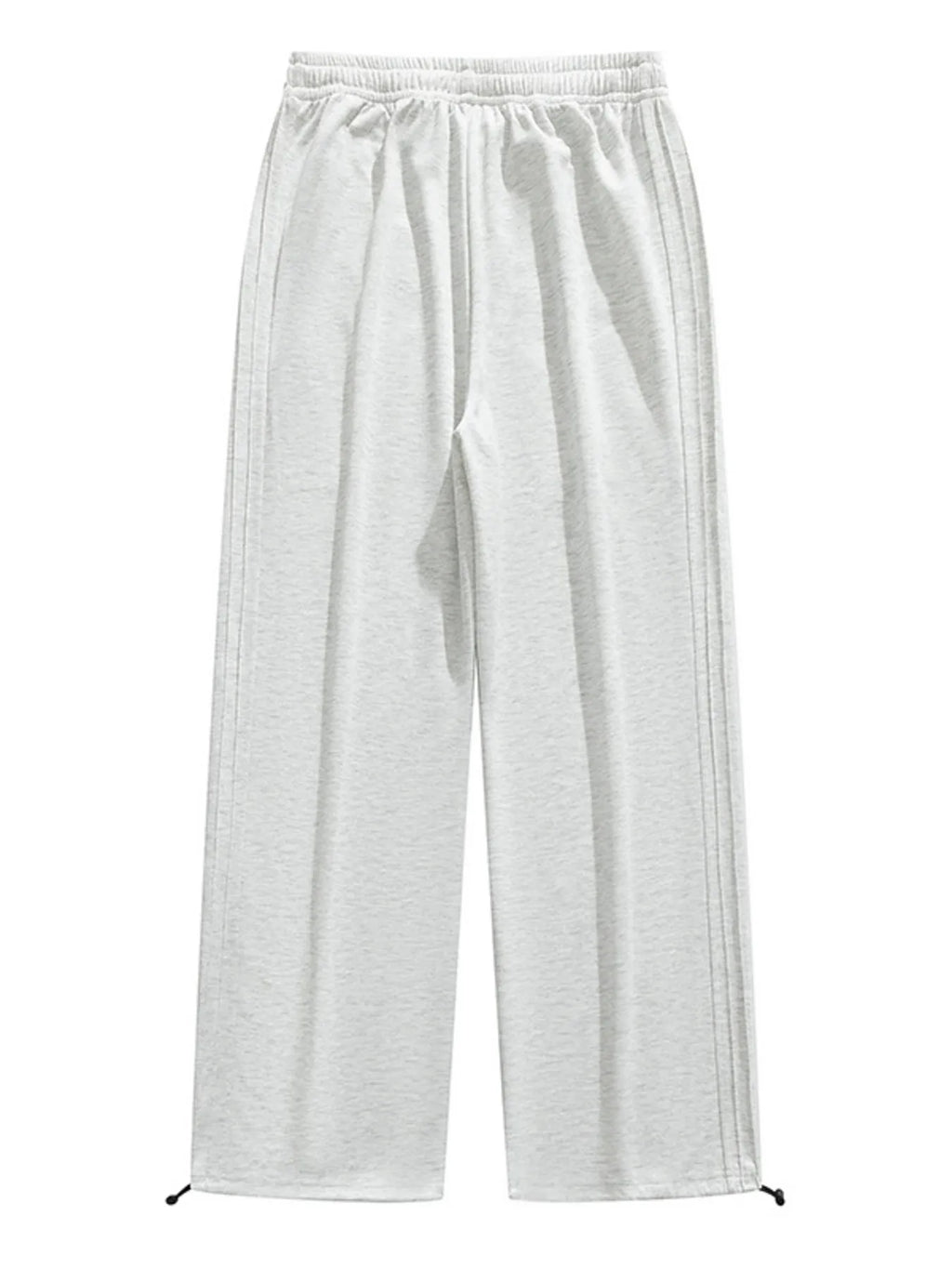 Men's Plus Size Casual Loose-Fit Drawstring Wide Leg Pants