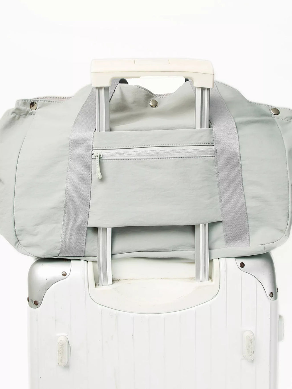 Sporty Duffel Bag with Integrated Racket Holder