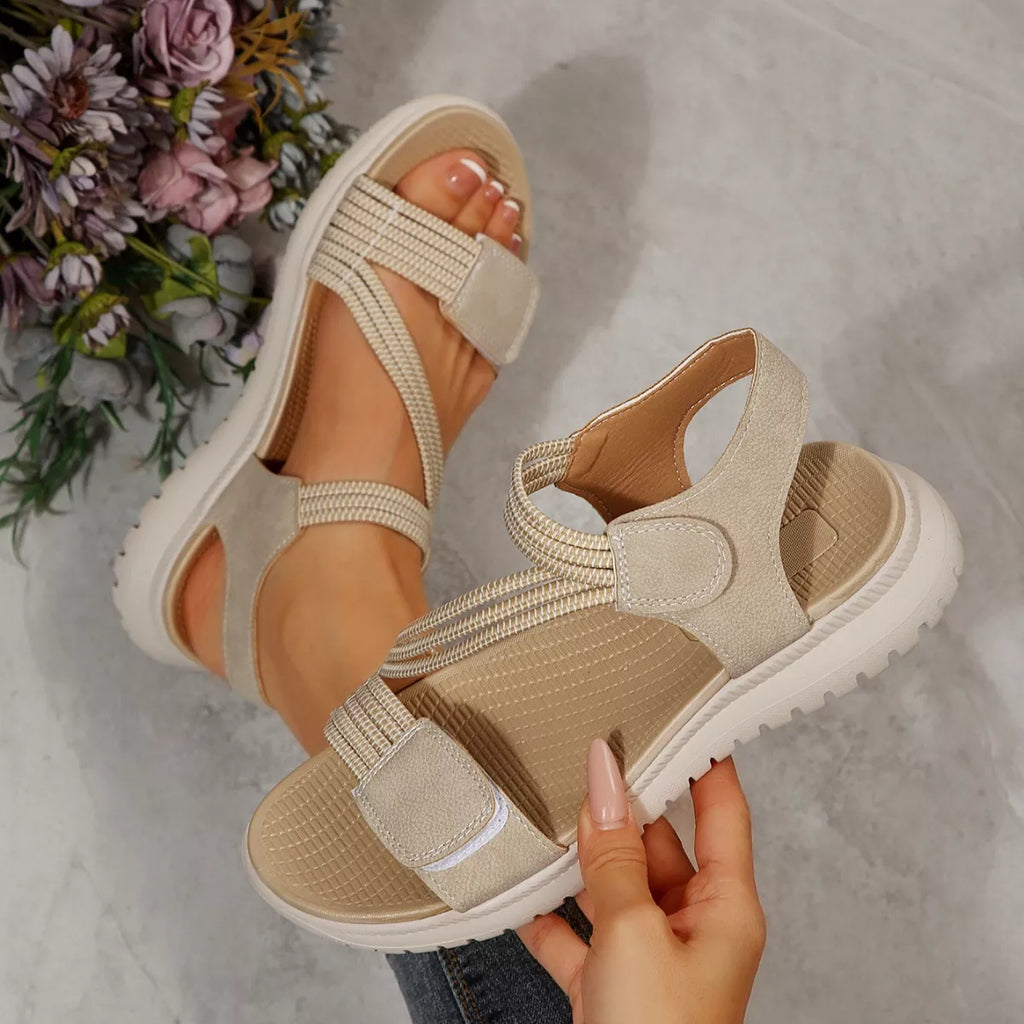 Open Toe Wedge Sandals