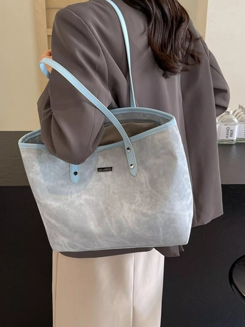 PU Leather Shoulder Bag