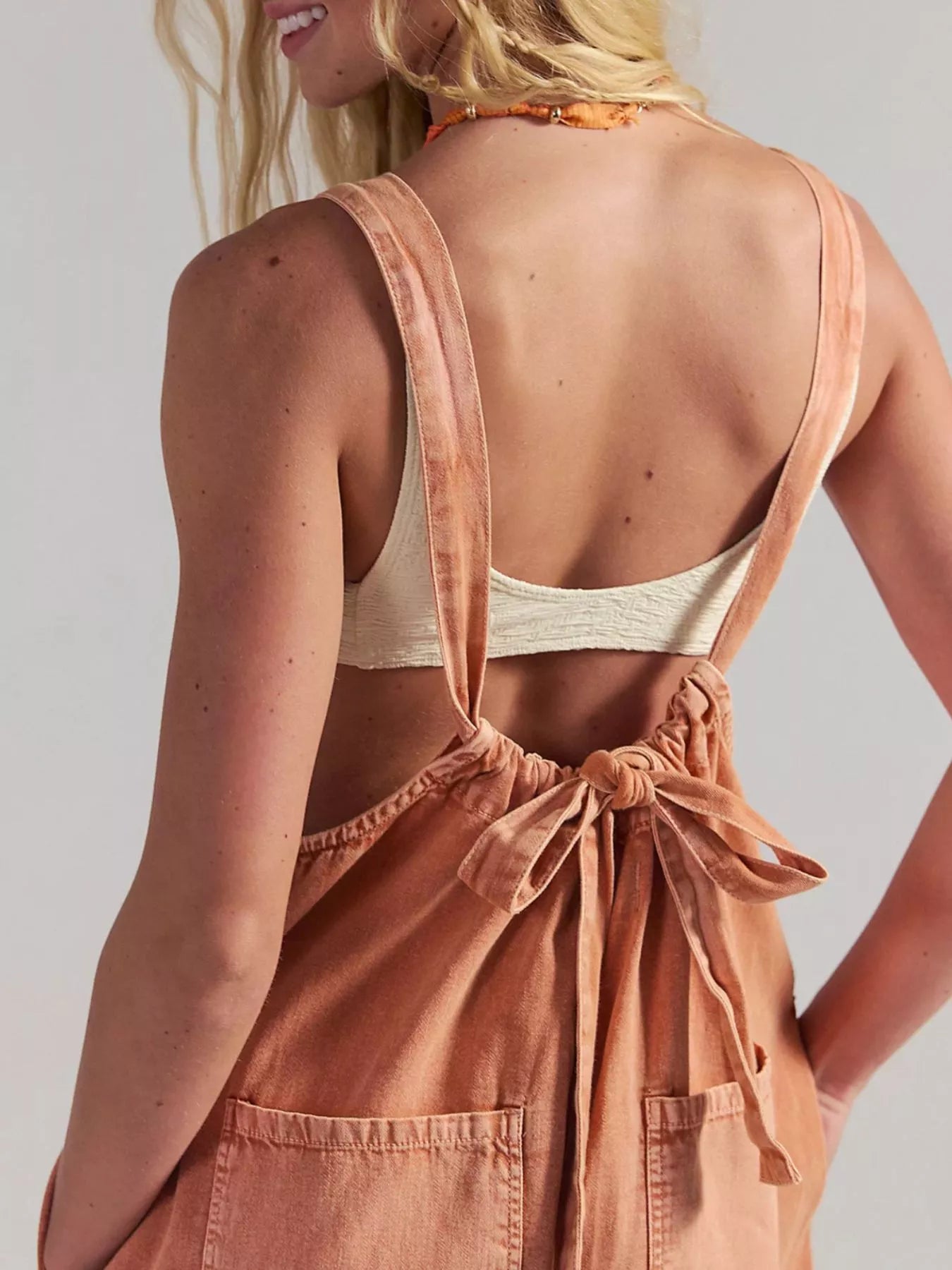 Sleeveless Wide-Leg Jumpsuit