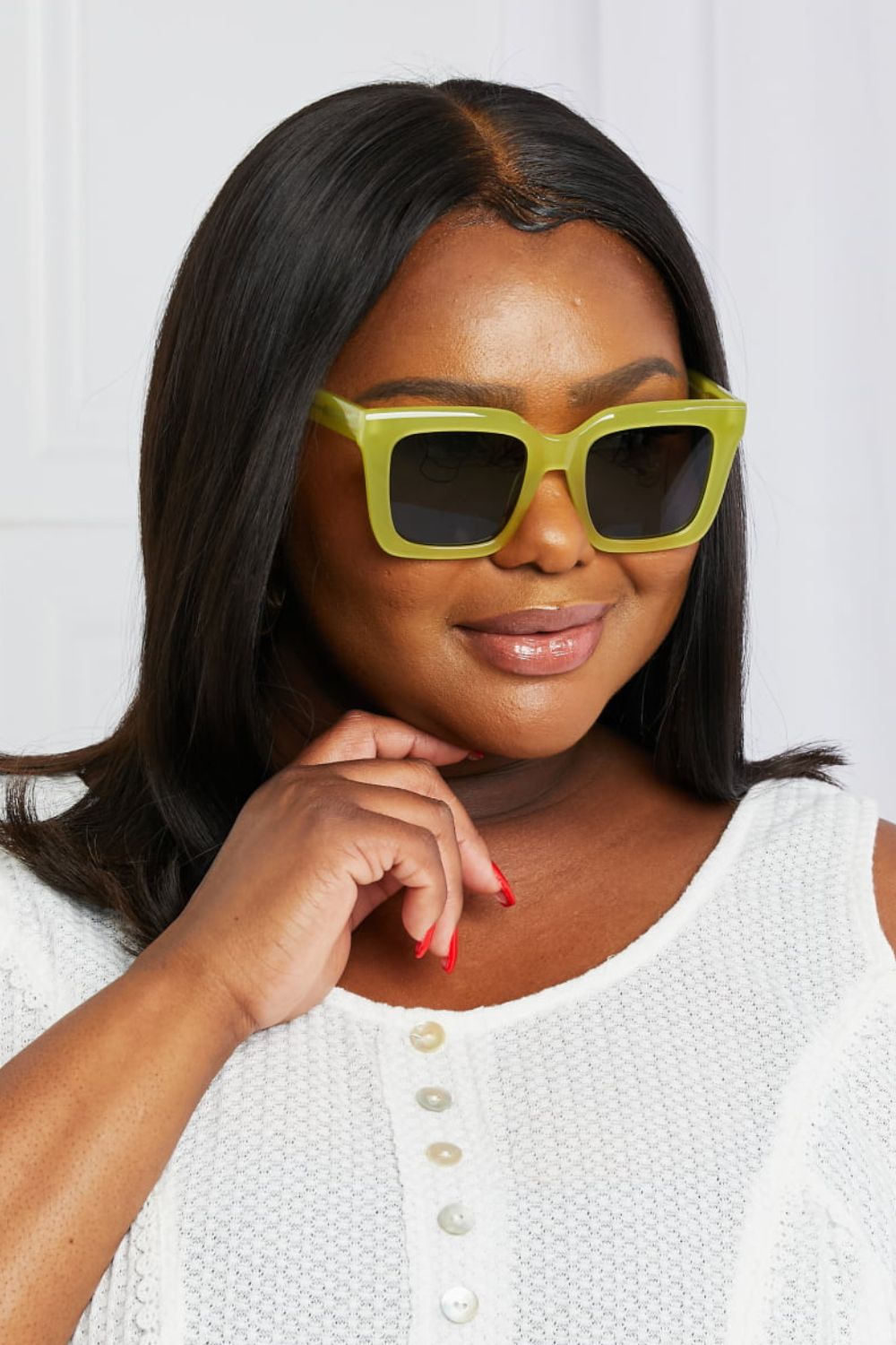 Square Sunglasses with TAC Polarized Lenses