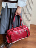 Vintage Style PU Leather Handbag