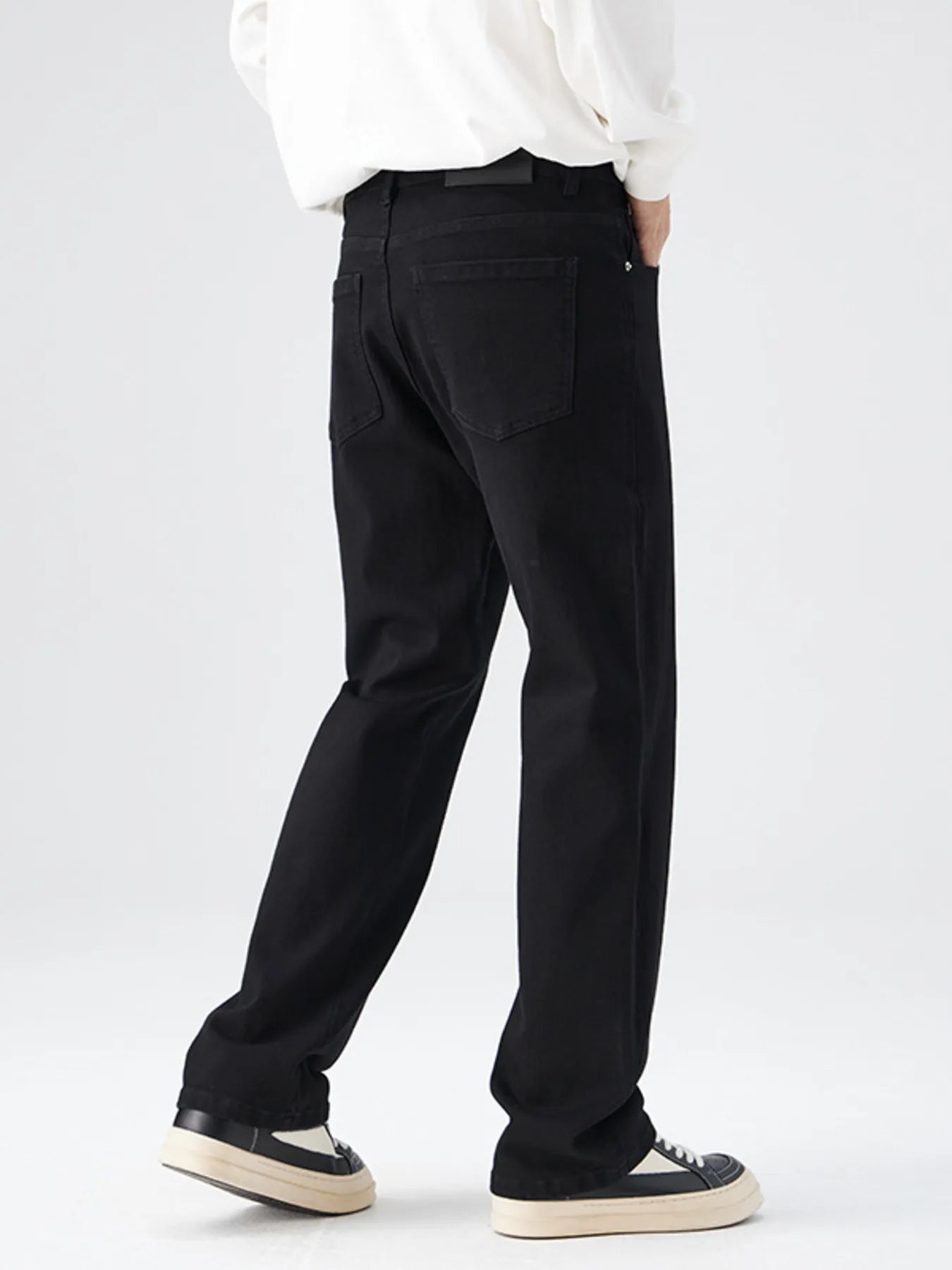 Men's Full Size Wide Leg Jeans Plus Size