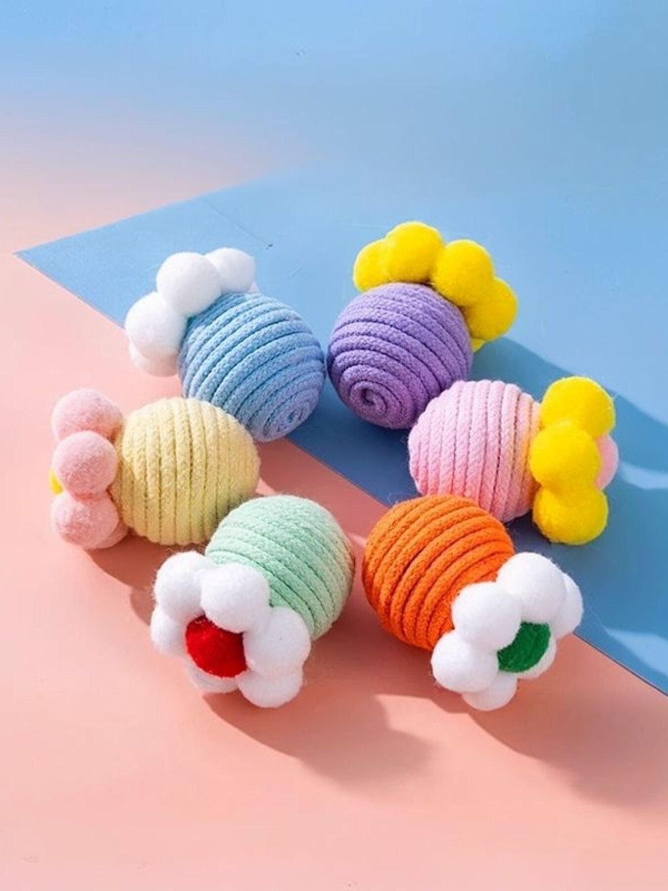 Interactive Flower Design Squeaky Pet Sound Toy