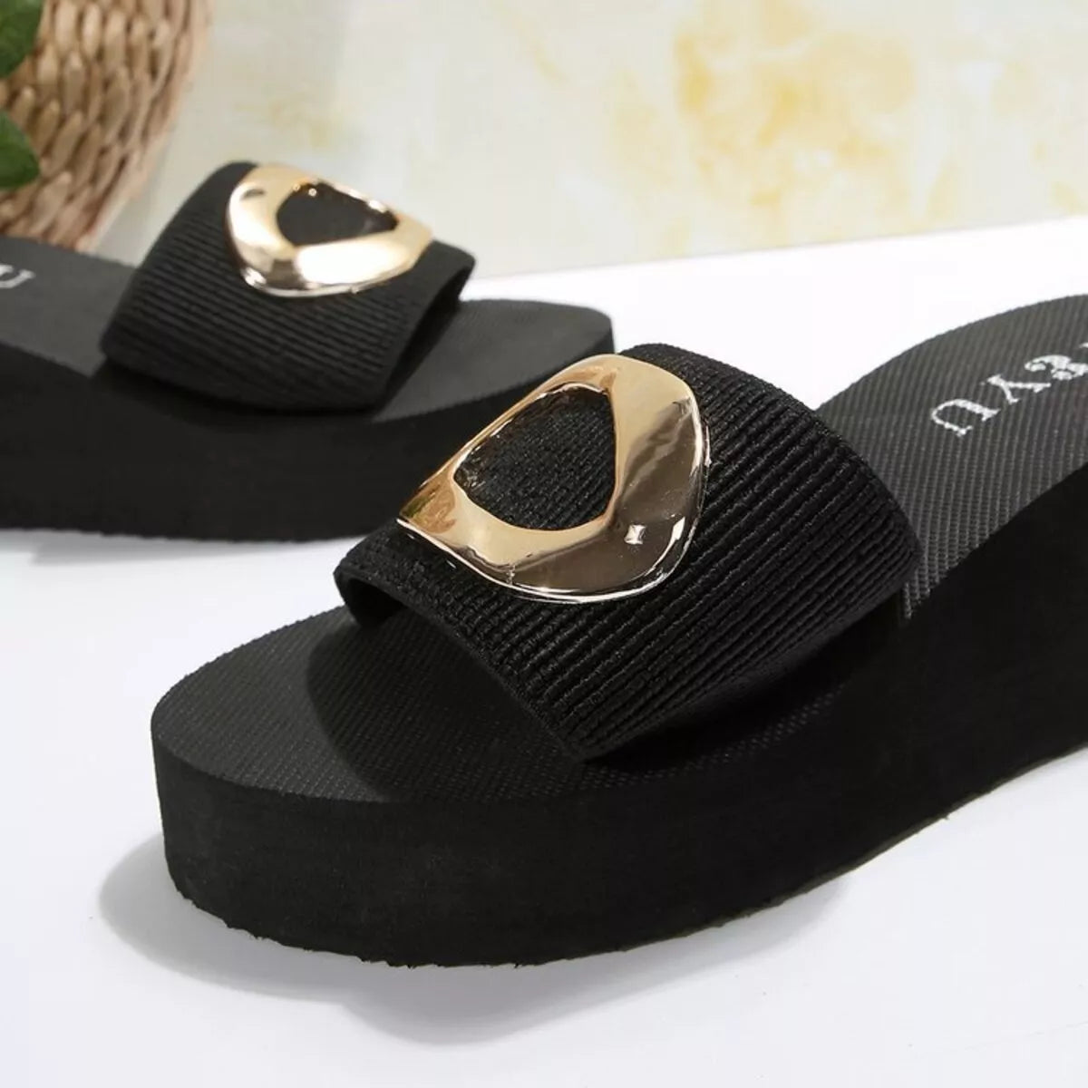 Open Toe Platform Sandals