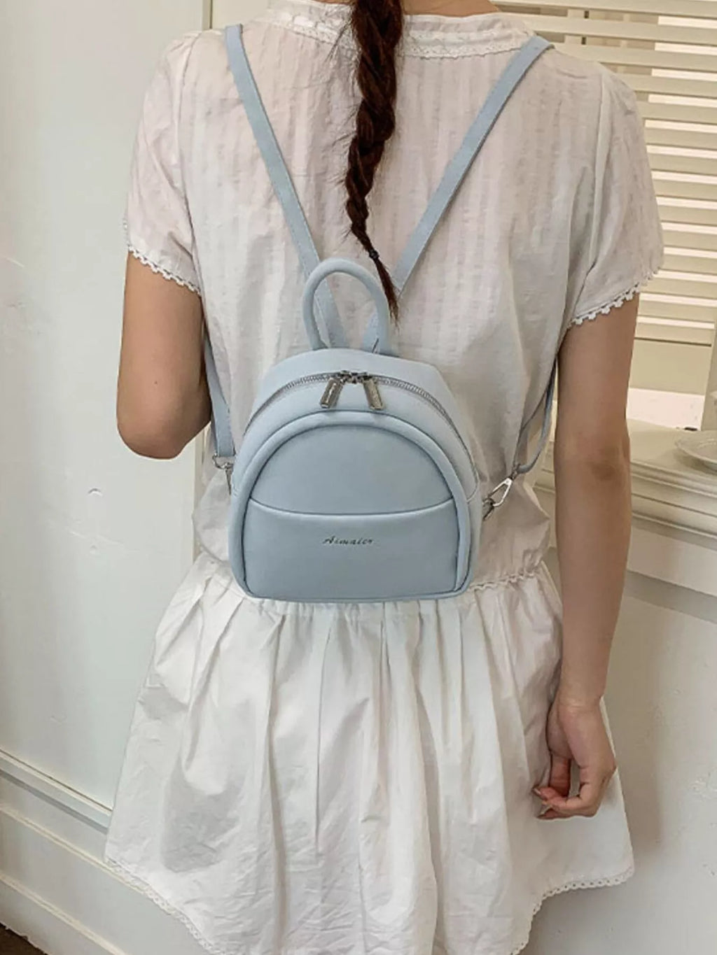 Adjustable Strap Mini Backpack Bag