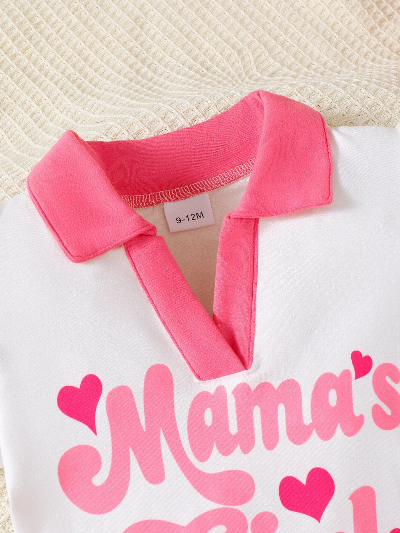 Children's Mama's Girl Short Sleeve Top and Ruffle Skirt Set