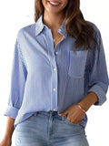 Classic Striped Button-Down Shirt