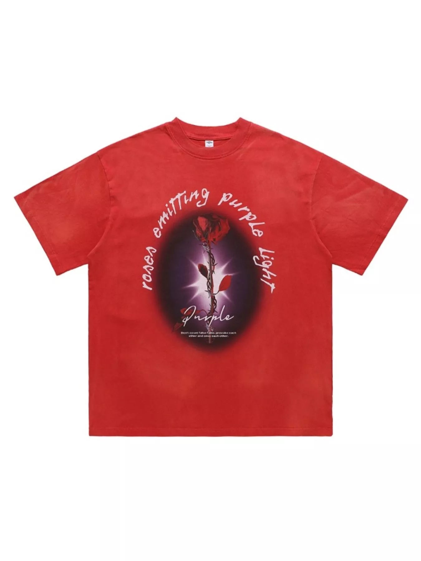 Graphic Round Neck Short Sleeve T-Shirt