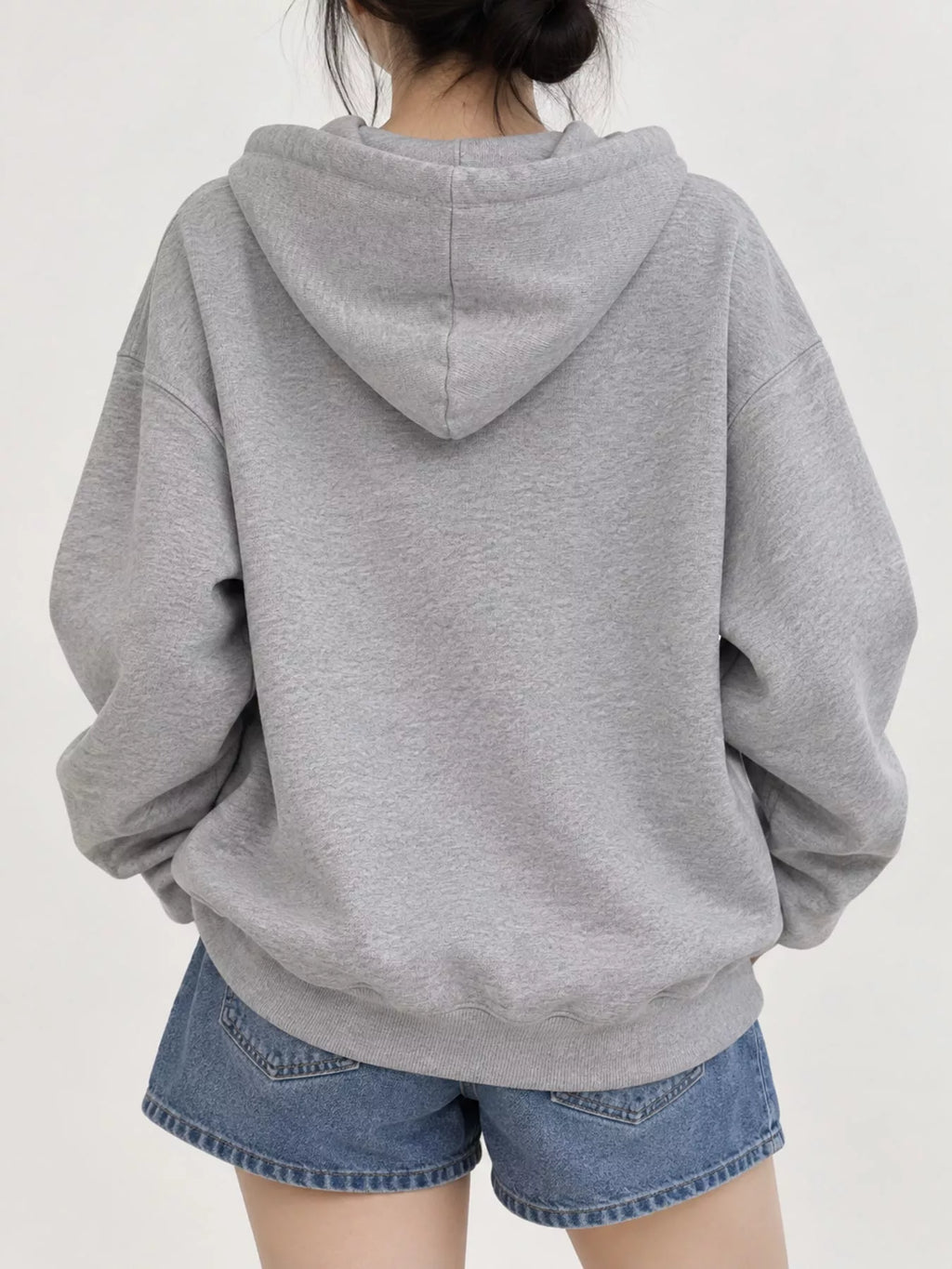 Letter Graphic Long Sleeve Hoodie