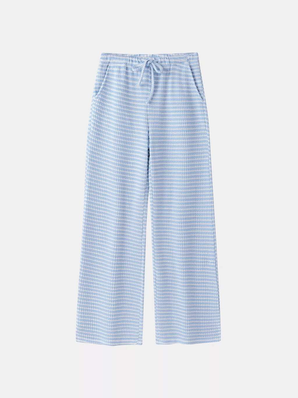 Drawstring Wide Leg Pants