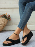 Toe Post Platform Sandals