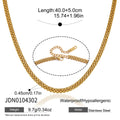 Layered Chain Necklace Collection