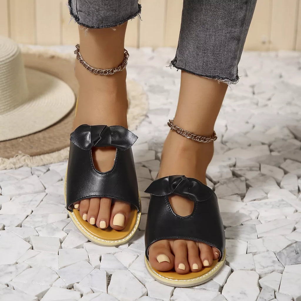 Open Toe Flats Sandals